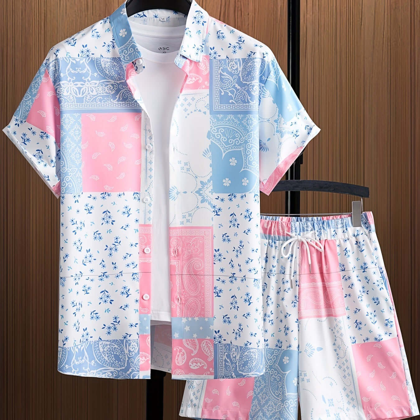 Lightweight Breathable Casual Shorts Set - Luxivelle