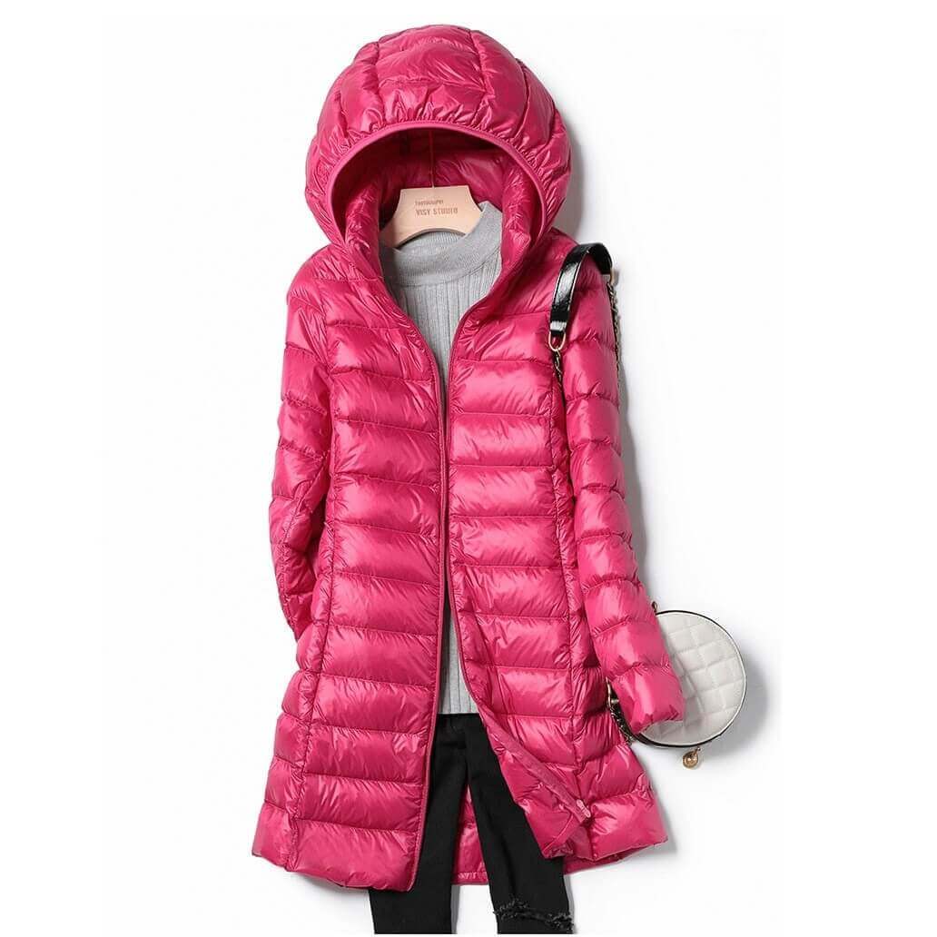 Lightweight Women's Winter Puffer Coat