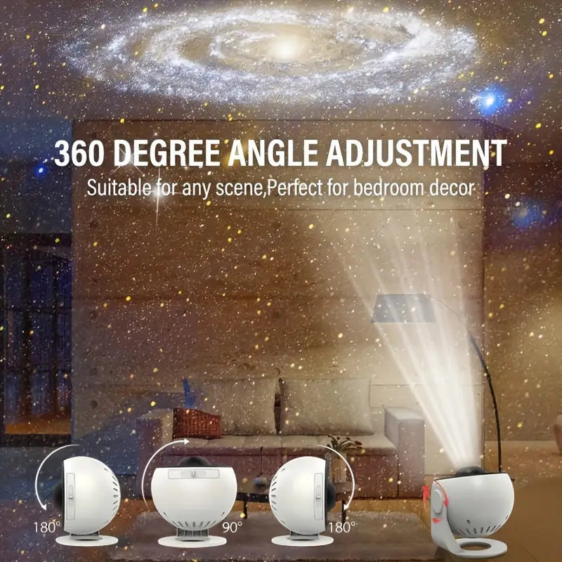 Cosmic Night Sky Galaxy Projector - Room Filling Starlight