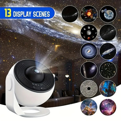 Cosmic Night Sky Galaxy Projector - Room Filling Starlight