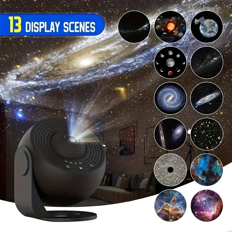 Cosmic Night Sky Galaxy Projector - Room Filling Starlight