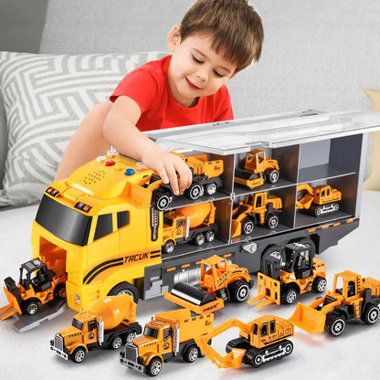 Fun Kids Construction Truck Playset Building Toy - Luxivelle