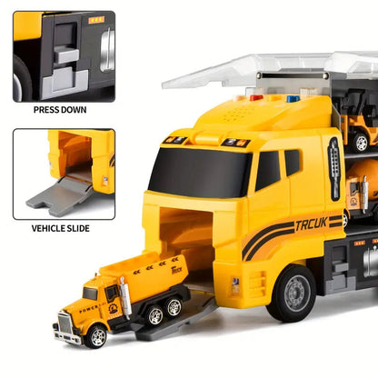 Fun Kids Construction Truck Playset Building Toy