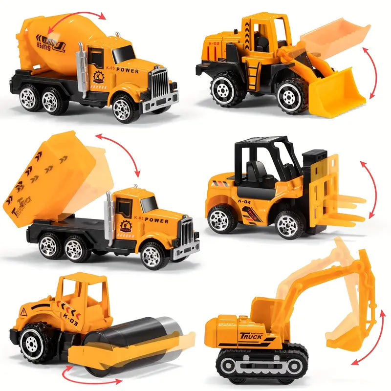 Fun Kids Construction Truck Playset Building Toy