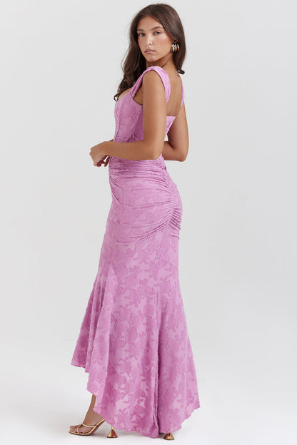 Chic Strapless Fitted Party Dress