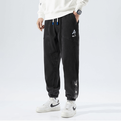 Comfortable Jeans Style Loose Fit Pants