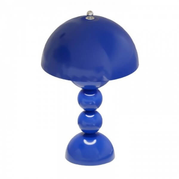 Compact Glass Flower Desk Light Lamp