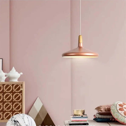 Sleek Metal Hanging Light