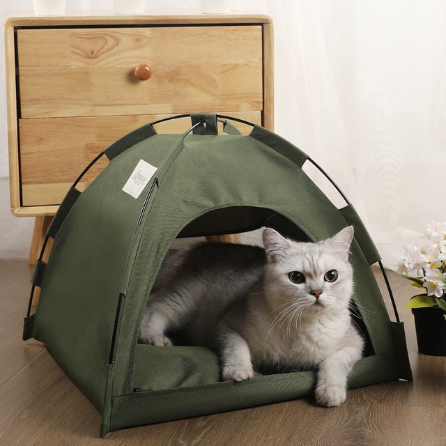 Cozy Pet Portable Cat House Bed - Luxivelle