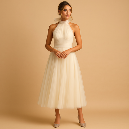 Slim Fit Ladies Elegant Dress Serena - Luxivelle