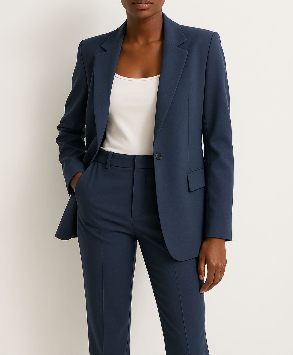 Classic Women's Suit Jacket and Pants Set - Luxivelle