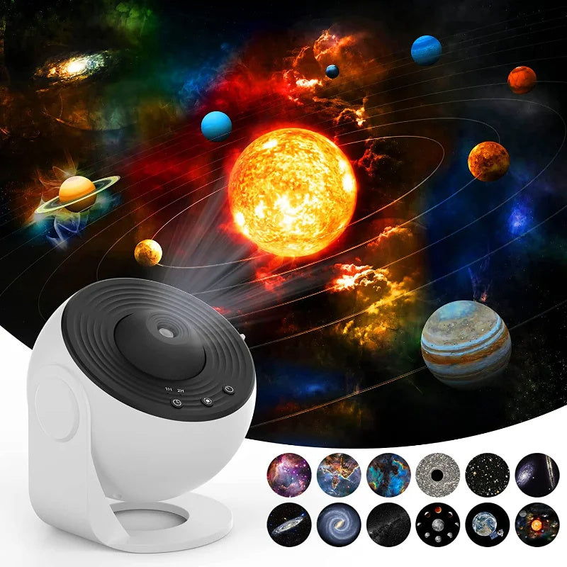 Colorful Night Sky Kids Projector with USB - Luxivelle