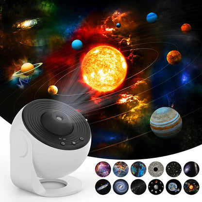 Colorful Night Sky Kids Projector with USB - Luxivelle