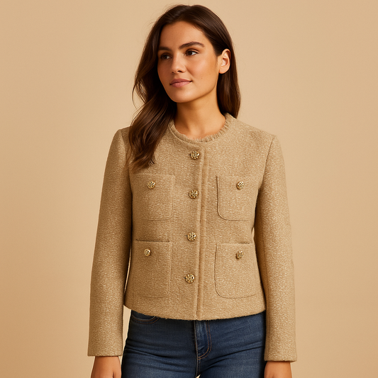 Timeless Tailored Blazer Jacket for Women - Luxivelle