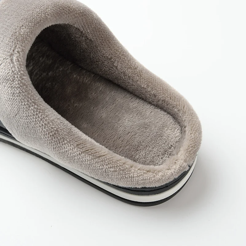 Men's Classic Faux Fur Slip On Sandals