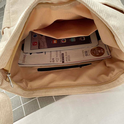 Practical Canvas Crossbody Shoulder Bag for Daily Use