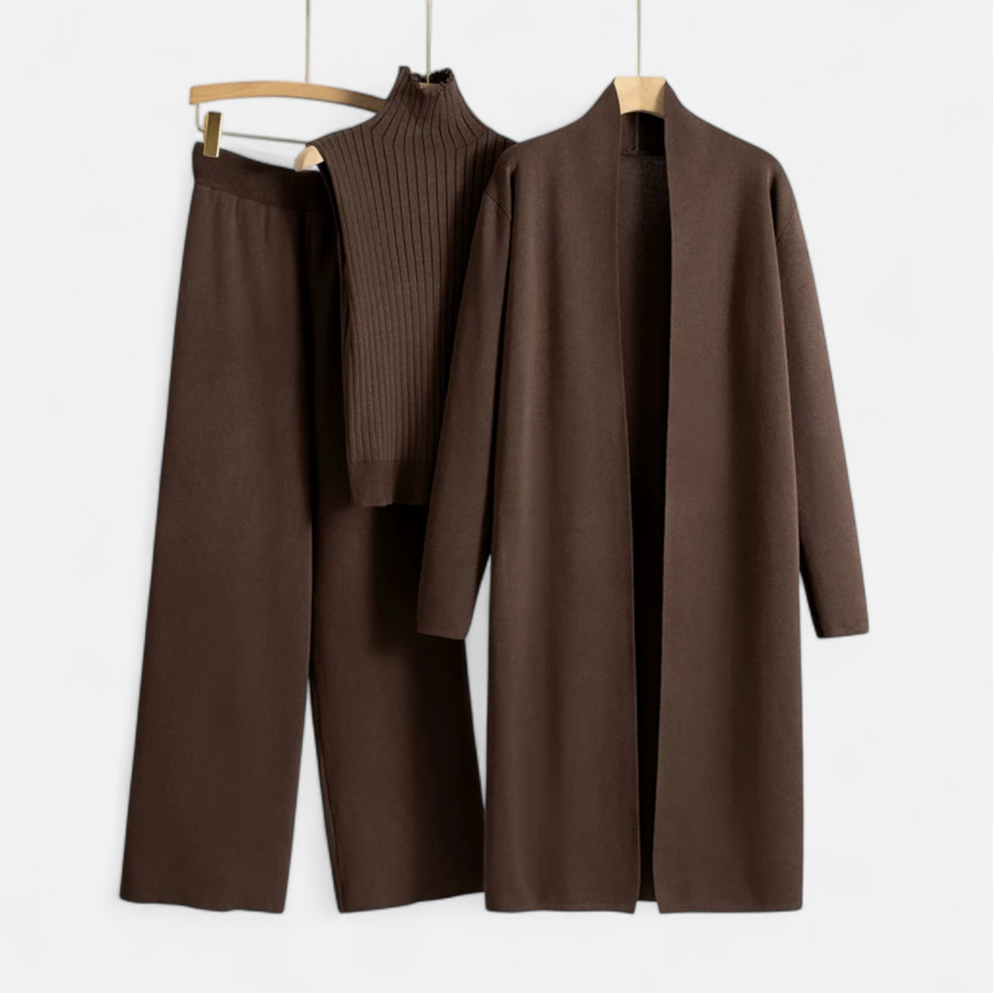 Cozy Women's 3-Piece Sweater Outfit Set