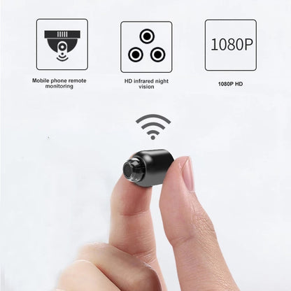 Compact HD Wi-Fi Home Surveillance Camera with Night Vision - Luxivelle