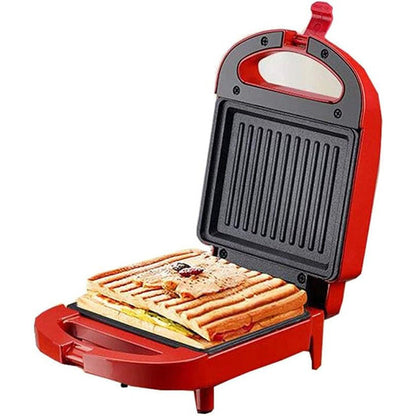 Space Saving 2 in 1 Toaster and Sandwich Grill - Luxivelle