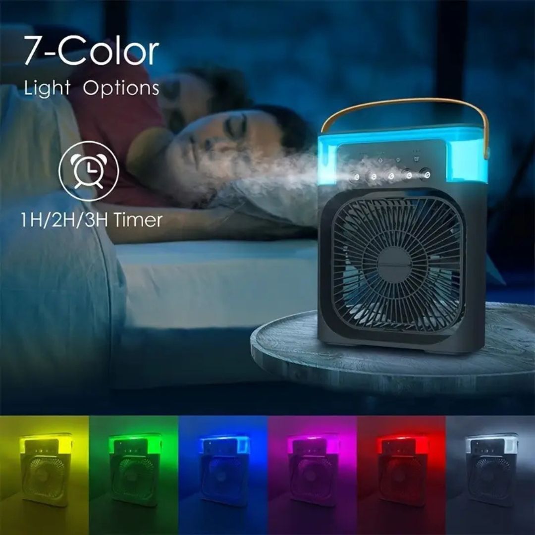 Compact Multi Function Air Cooler Fan Humidifier - Luxivelle