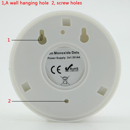 Smart Home CO and Smoke Alarm Detector - Luxivelle