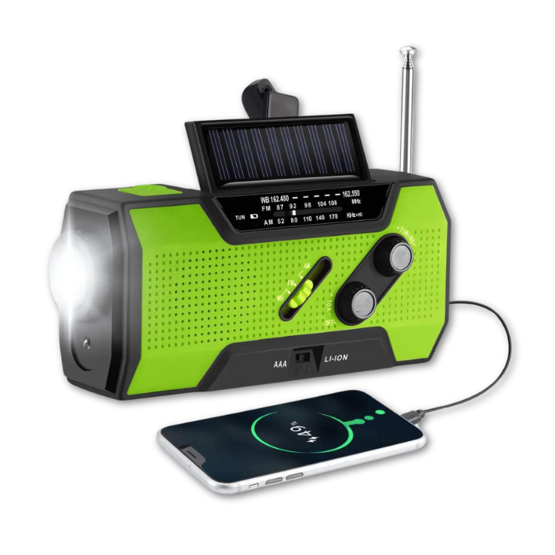 Portable Power Emergency Radio with Long Lasting Battery - Luxivelle