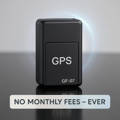 "Compact magnetic GPS tracker for bikes, discreet design, robust magnet, sleek and secure, no subscription needed."