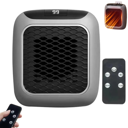 Compact 800W Electric Space Heater - Luxivelle