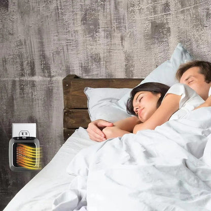 "Compact Mini Electric Radiator 800W, portable ceramic heater, sleek design, perfect for efficient home heating solutions."