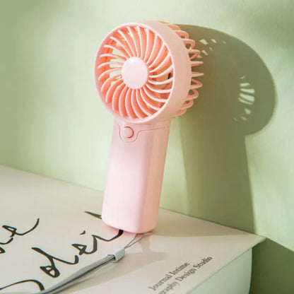 Small Personal Rechargeable Desk Fan - Luxivelle