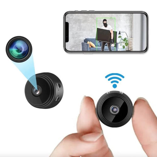 Compact Wi-Fi Home Surveillance Camera with Night Vision - Luxivelle