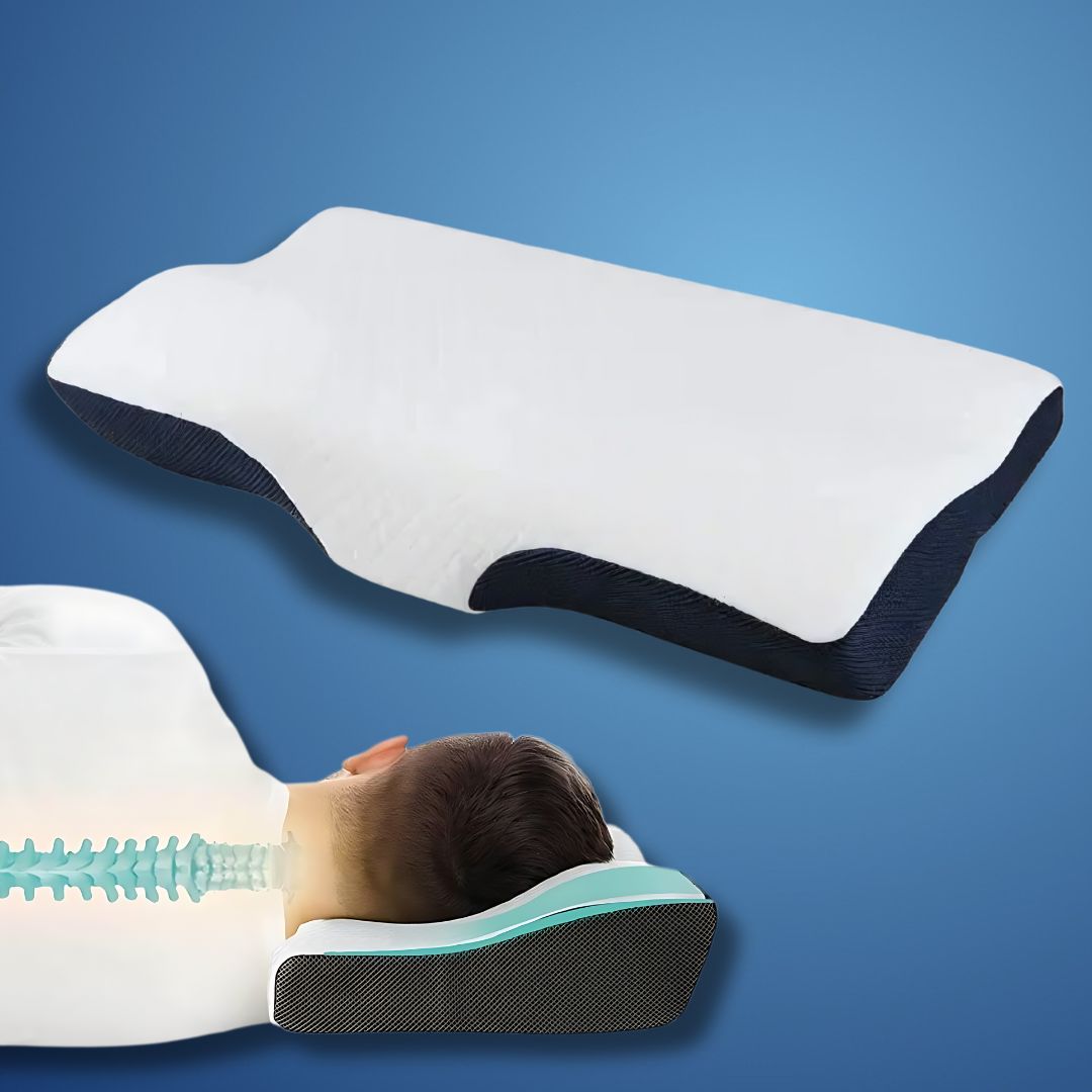Contour Neck Pillow for Comfortable Sleeping Support - Luxivelle