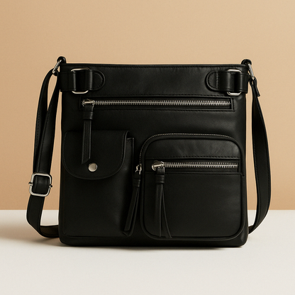 Stylish Secure Leather Tote Bag for Women - Luxivelle