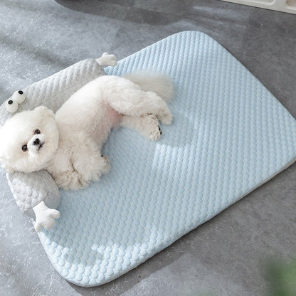 Cool Pet Bed - Breathable Summer Cooling Pad - Luxivelle