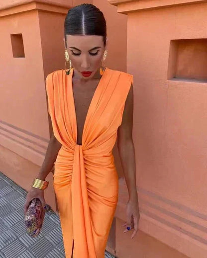 Chic Flowy Maxi Dress