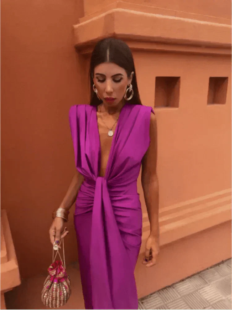Chic Flowy Maxi Dress