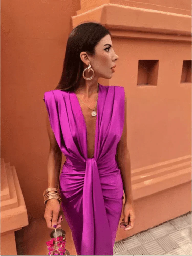 Chic Flowy Maxi Dress