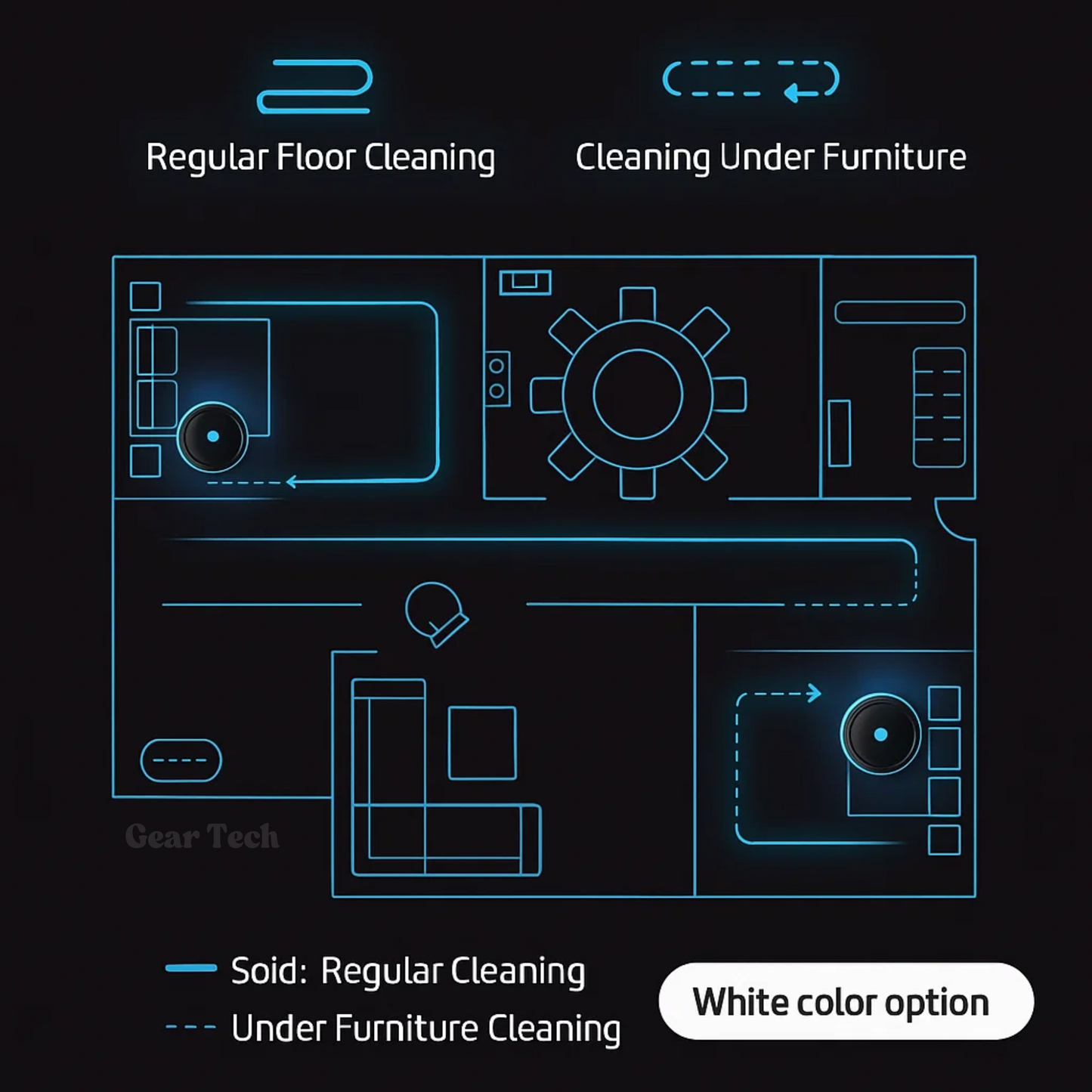 Wireless Auto Robot Vacuum with Easy Navigation - Luxivelle
