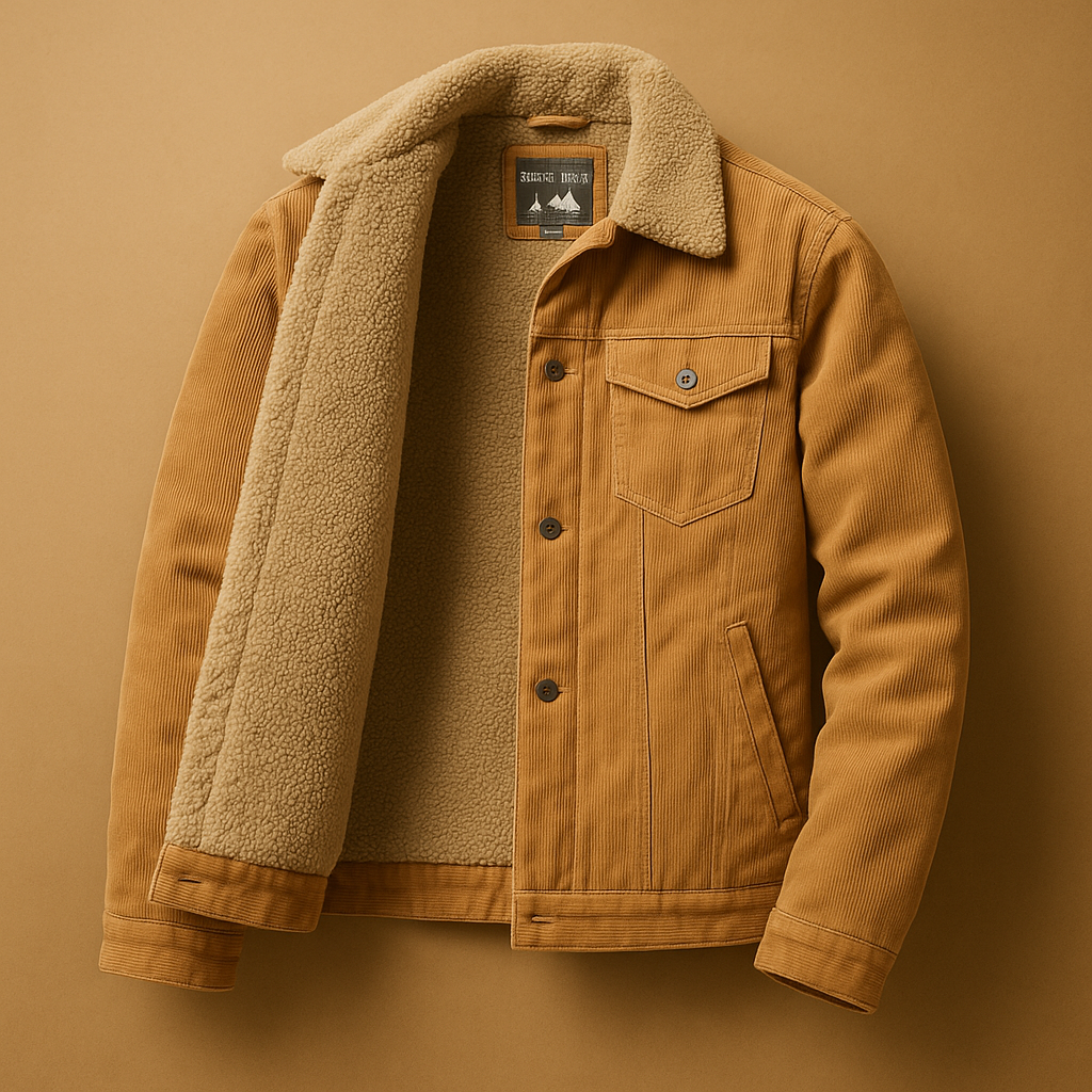 Slim Fit Corduroy Blazer for Men - Luxivelle
