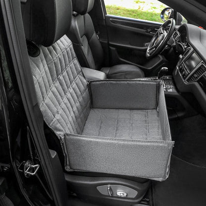 Comfy Padded Pet Car Carrier for Secure Travel - Luxivelle