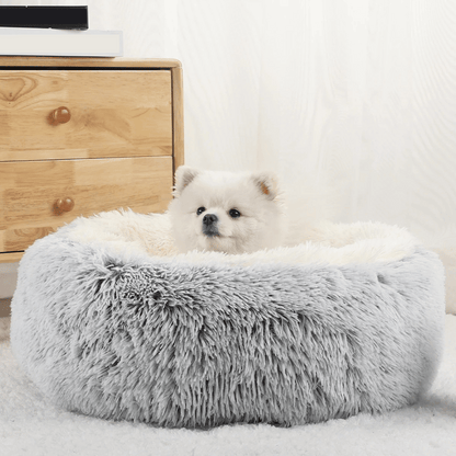 Soft Comfy Donut Pet Bed for Dogs - Luxivelle