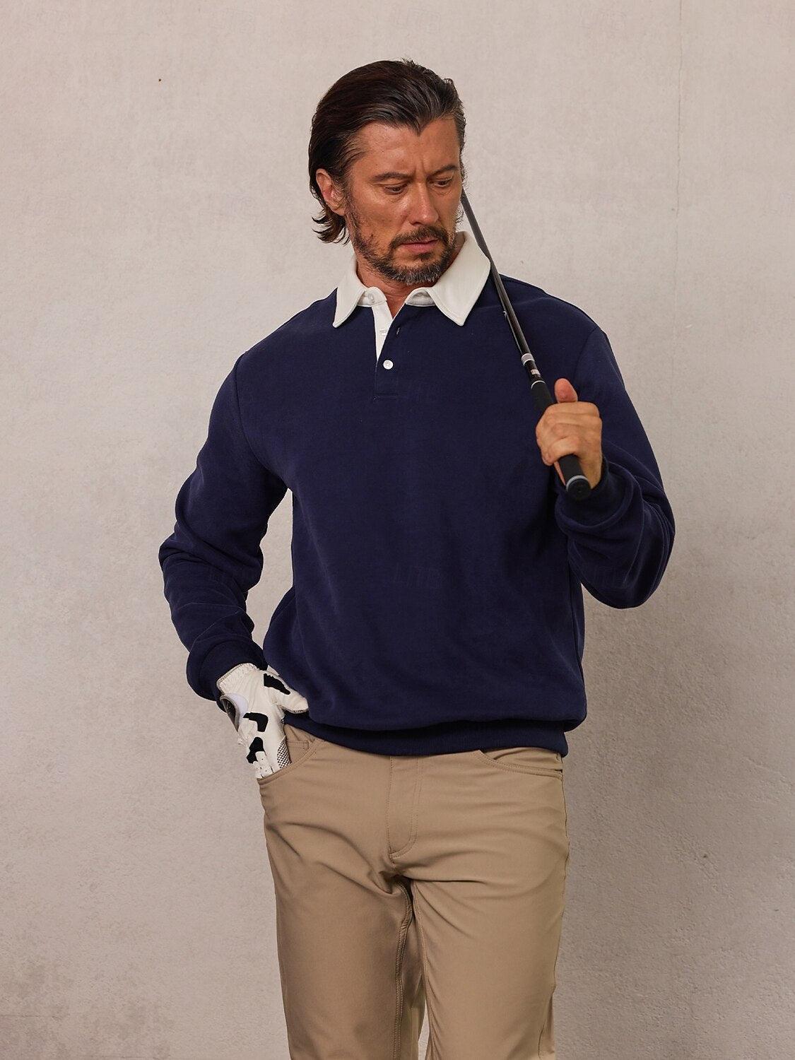Classic Men's Golf Casual Sweat Shirt