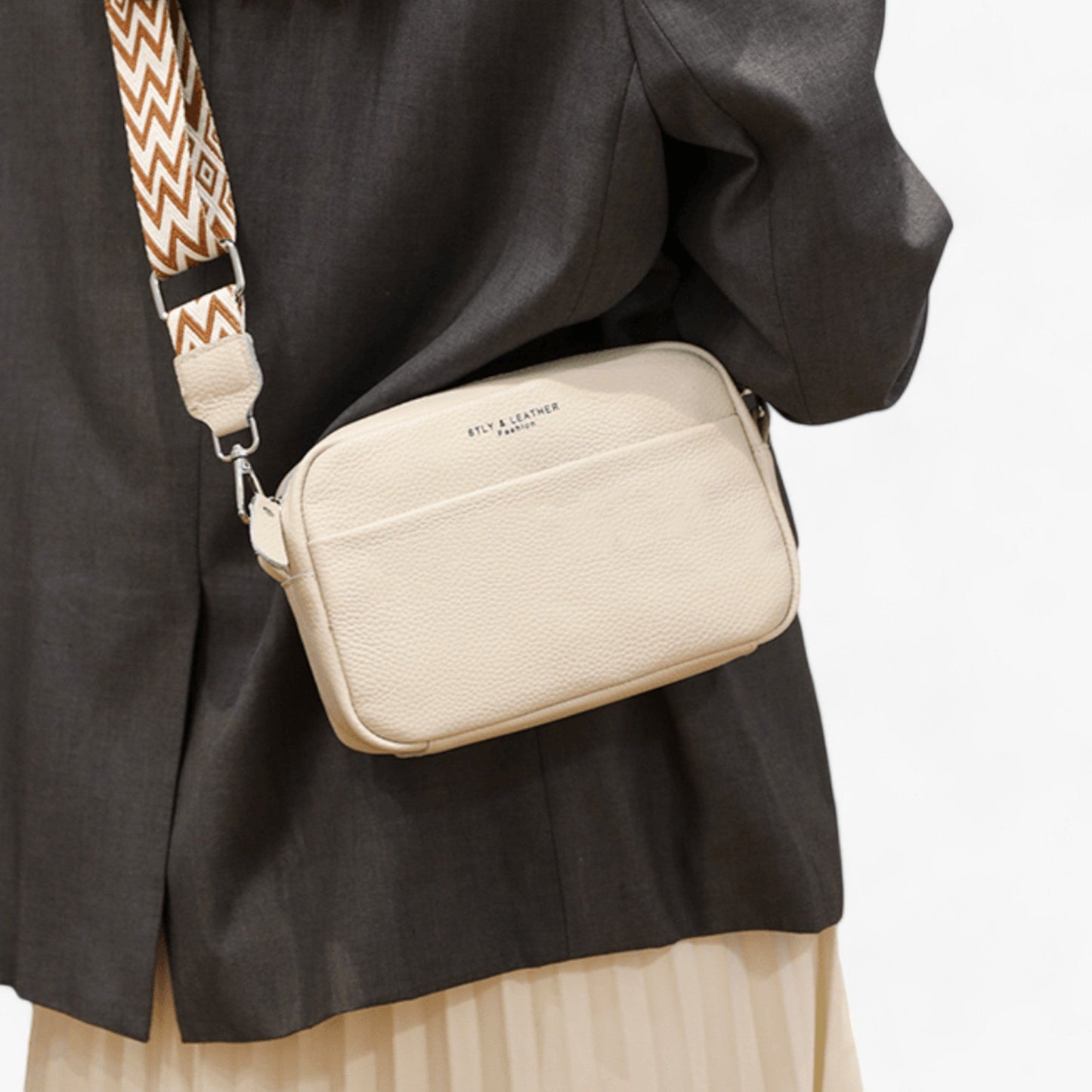 Stylish Women's Leather Crossbody Purse