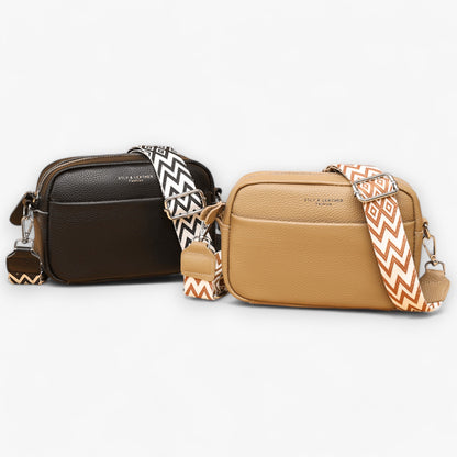 Small Leather Cross Body Purse - Luxivelle