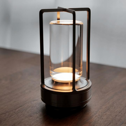 Portable Rechargeable LED Table Lamp with USB Charger - Luxivelle