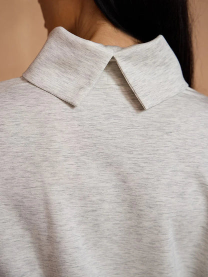 Comfy Casual Short Sleeve Drawstring Dress