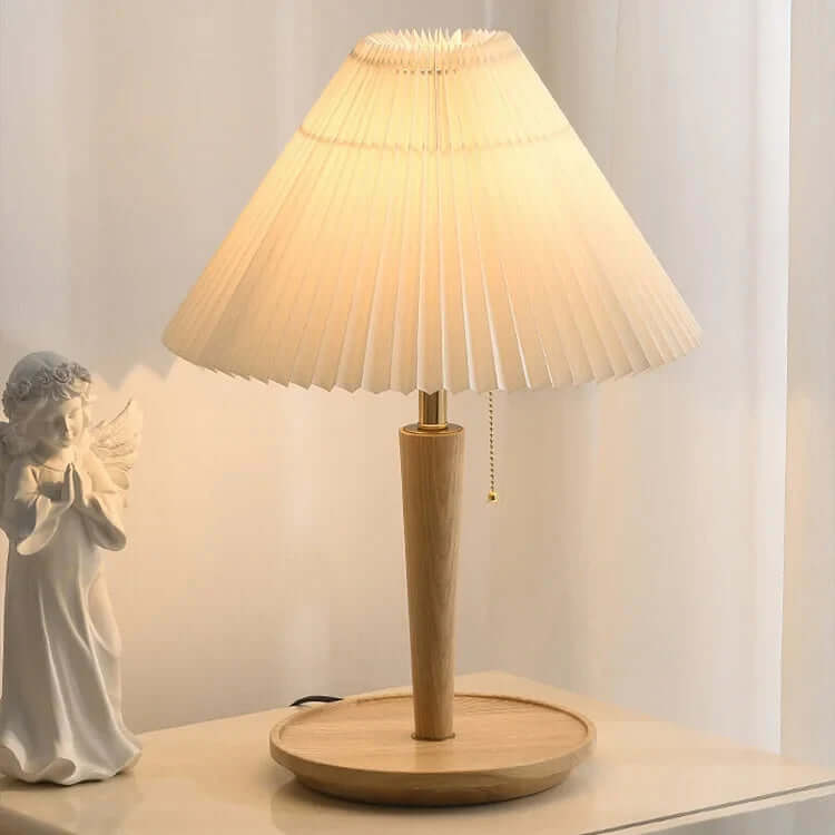 Folded Wooden Desk Lamp