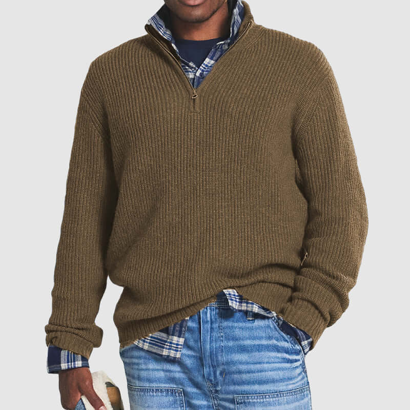 Comfortable Crew Neck Sweater