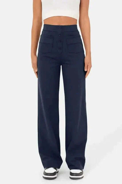 Comfortable Fit Women's High Waist Pants - Luxivelle