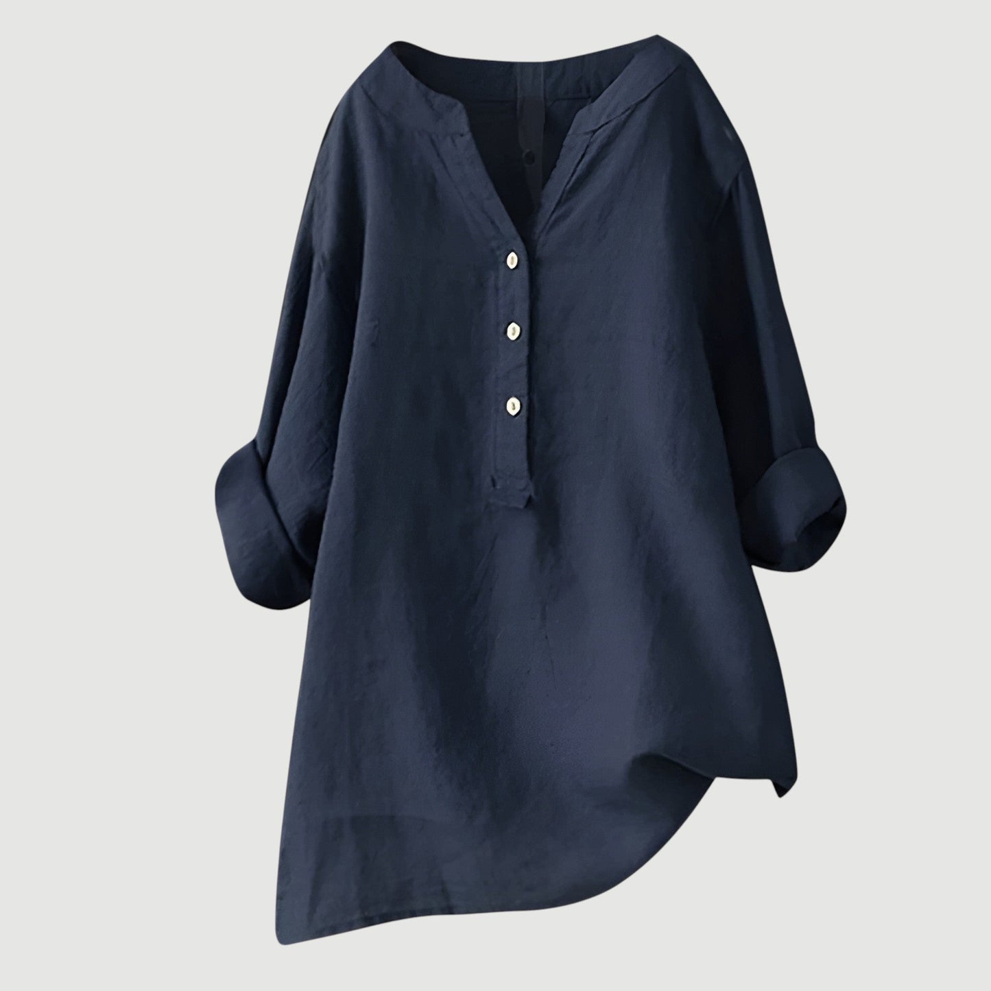 Lightweight Casual Women's Cotton Shirt Top